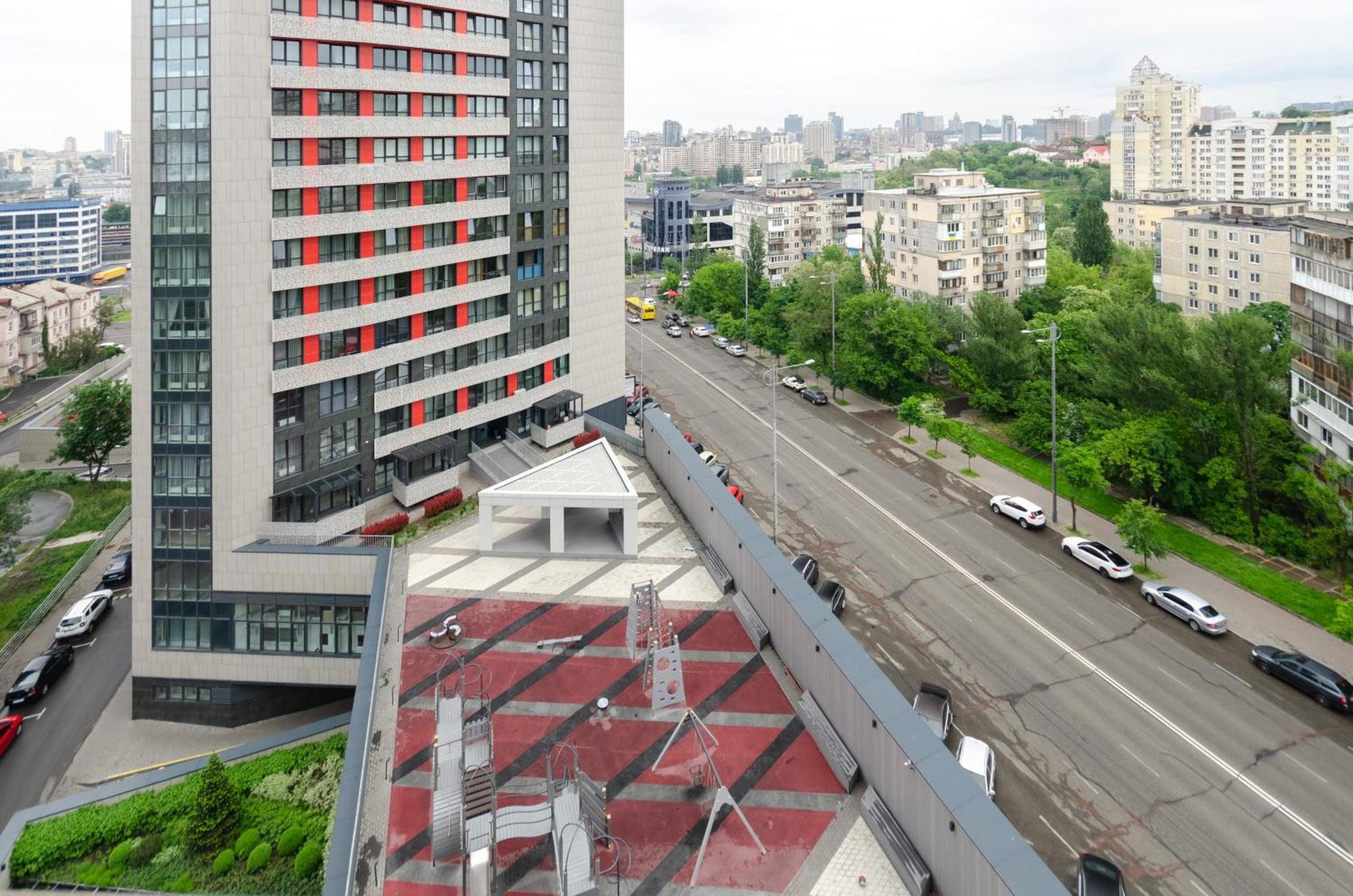 Petrovdom 41B-59B-90B-77B Stunning City View Apartments At Rc Kvartet, Central Railway Station Kyiv Exterior photo